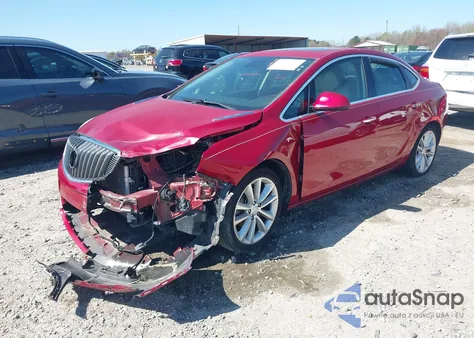 2013 Buick Verano Leather Group from USA, damaged, VIN 1G4PS5SK0D4105796